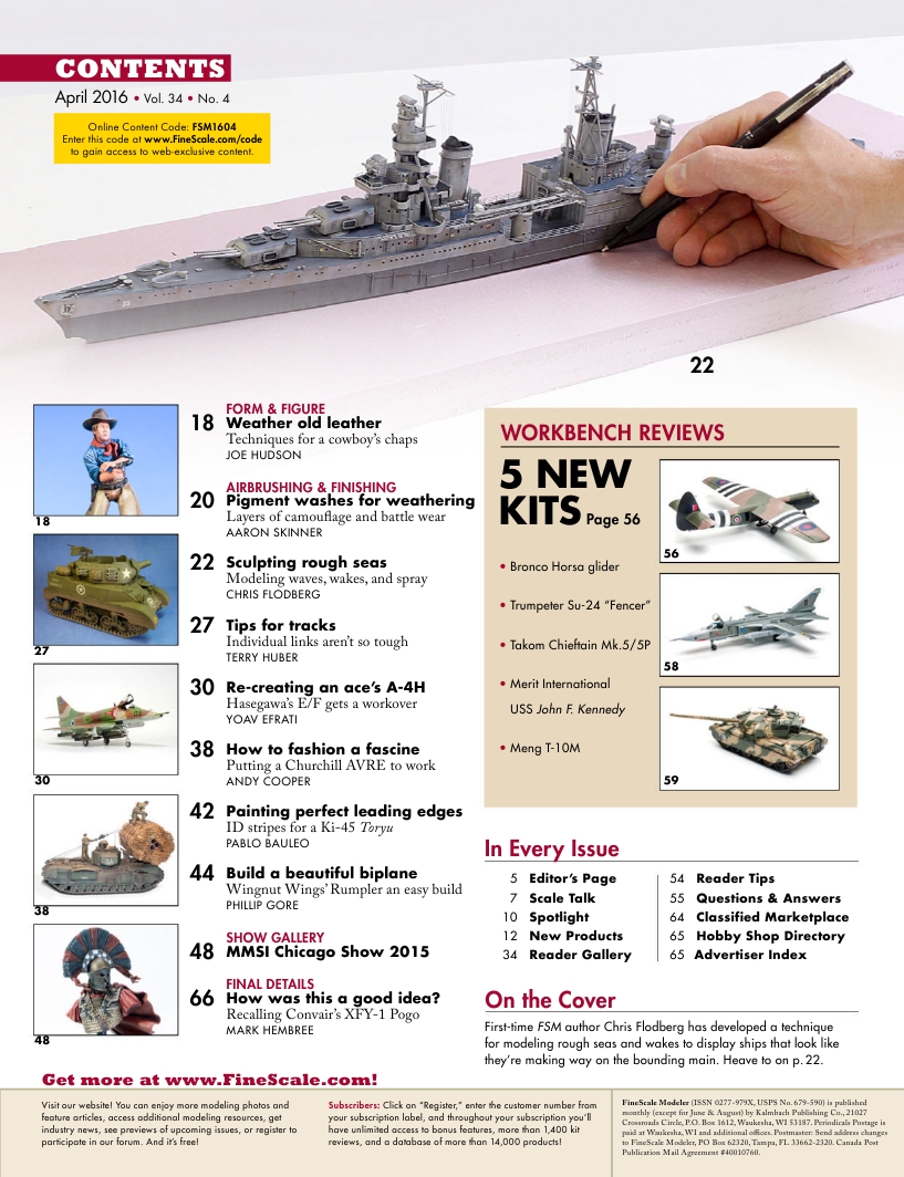 FineScale Modeler 2016-04 (Vol34-04)